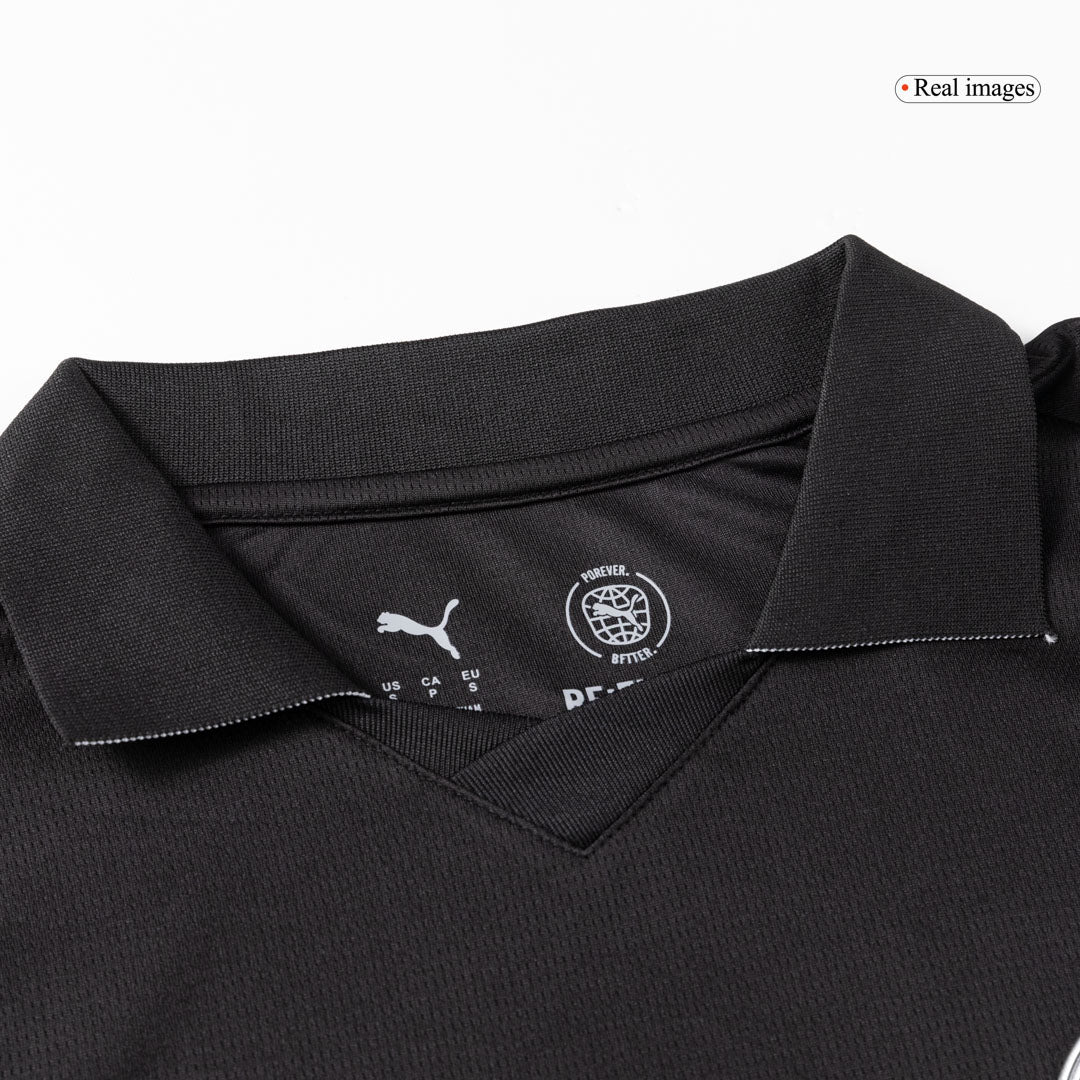 REIJNDERS #4 Manchester City Extérieur Maillot 2025/26 Noir