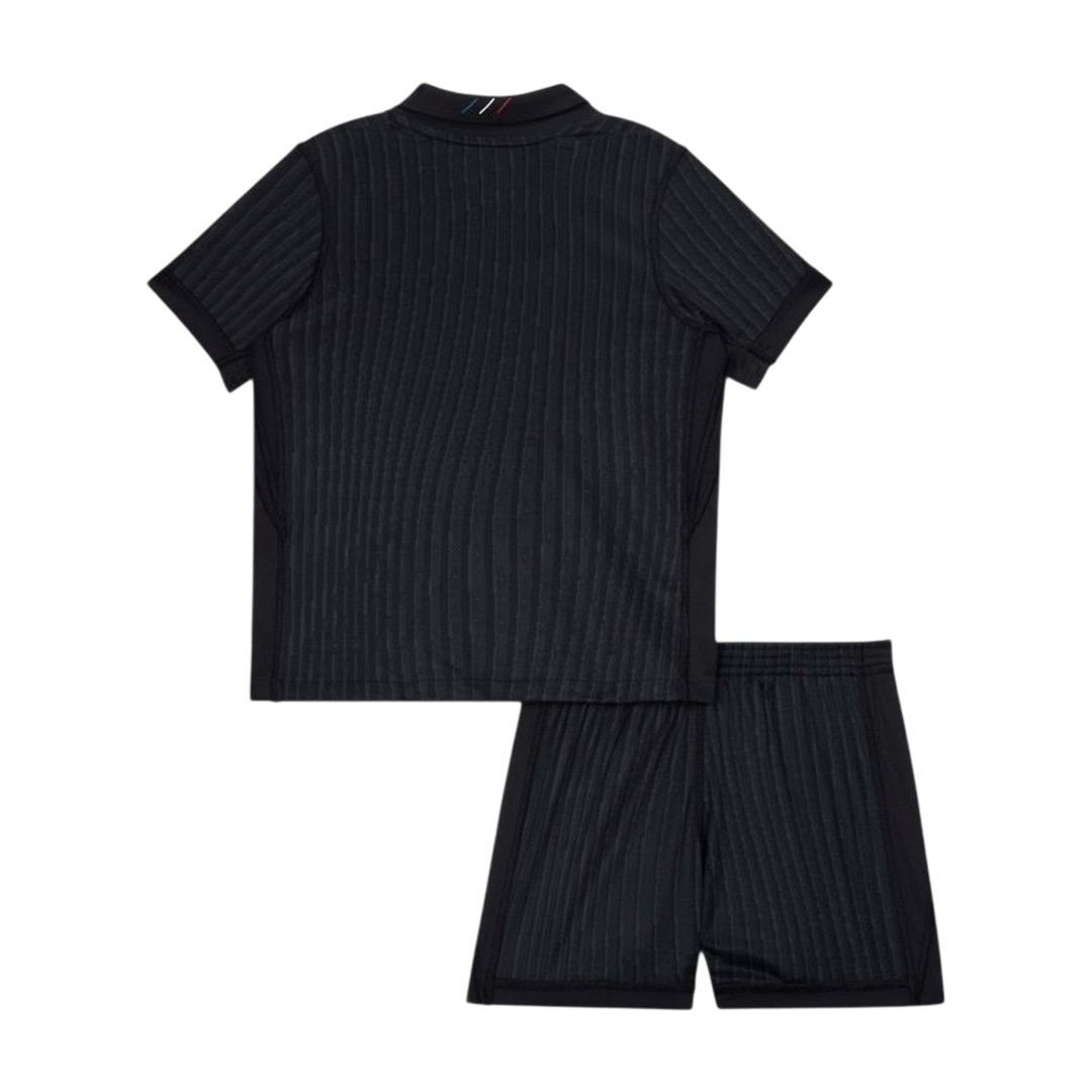 Les Paris Fourth Away Maillot Kit 2025/26 Enfant Noir