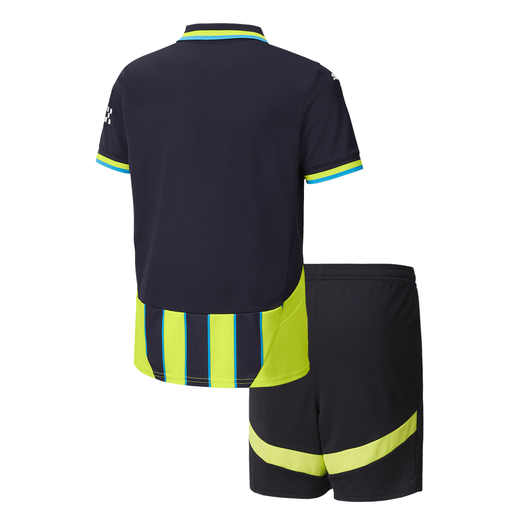 Manchester City Extérieur Maillot Kit 2024/25 Enfant