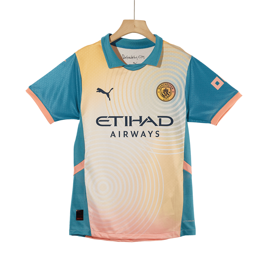 Manchester City Fourth Maillot 2024/25 Authentique - Definitely City (UCL) Grande Taille