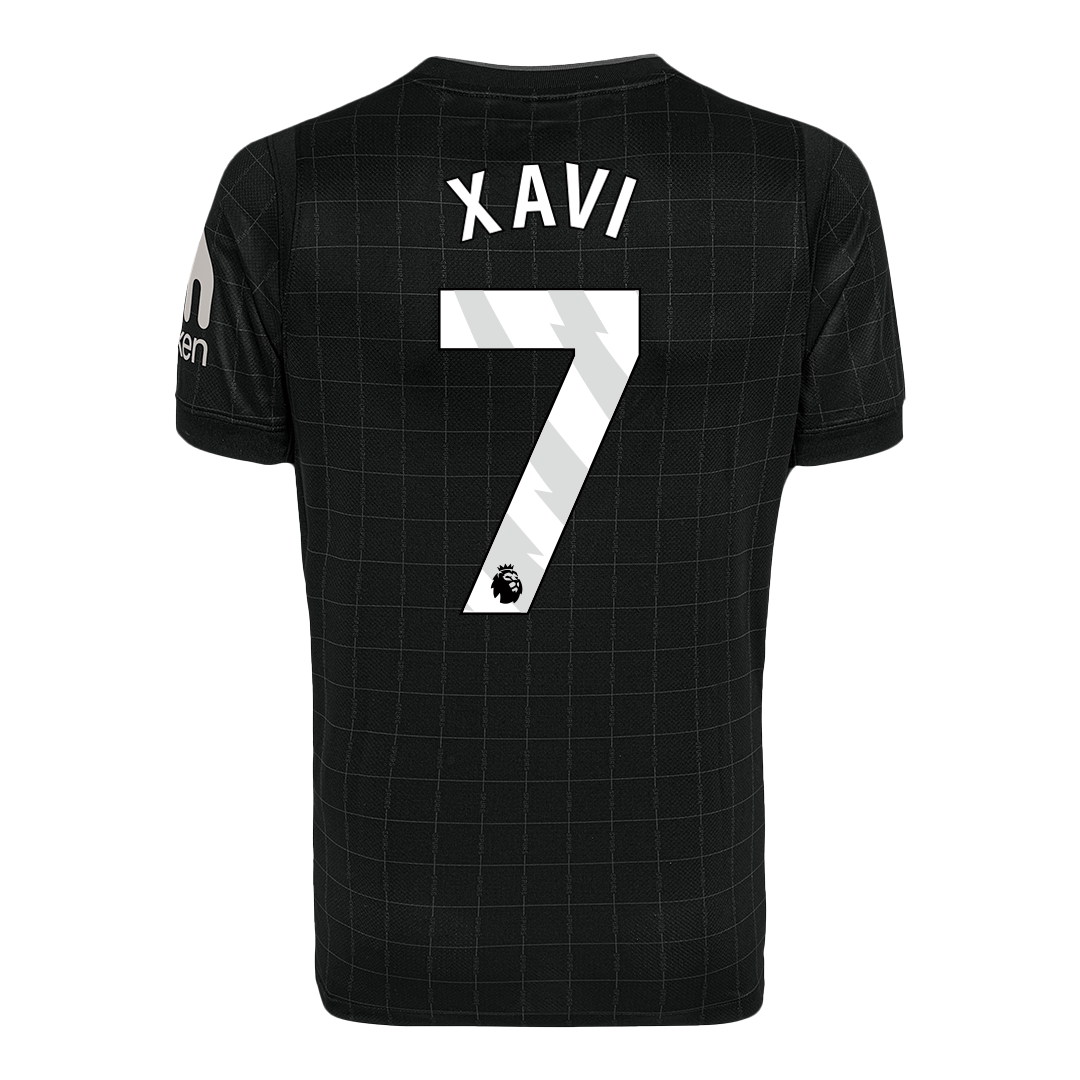 XAVI #7 Tottenham Hotspur Extérieur Maillot 2025/26 Noir