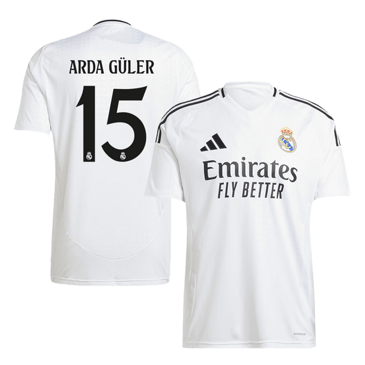 ARDA GÜLER #15 Real Madrid Domicile Maillot 2024/25 - Super