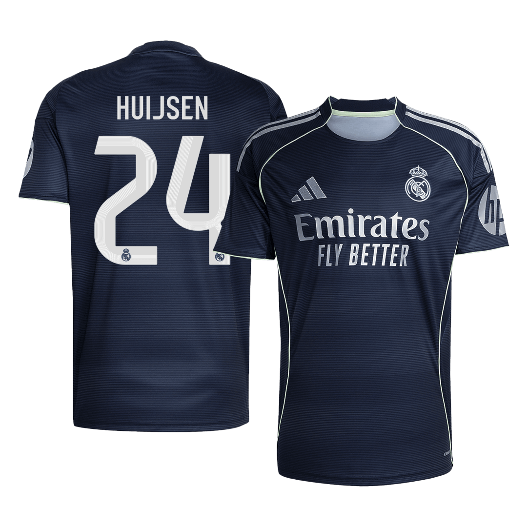 HUIJSEN #24 Real Madrid Extérieur Maillot 2025/26