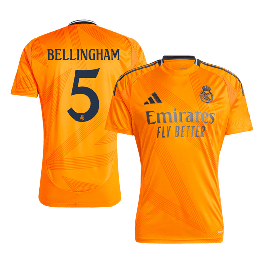 BELLINGHAM #5 Real Madrid Extérieur Maillot 2024/25 - Super
