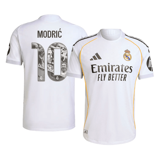 MODRIĆ Special #10 Real Madrid Domicile Maillot 2025/26 Authentique