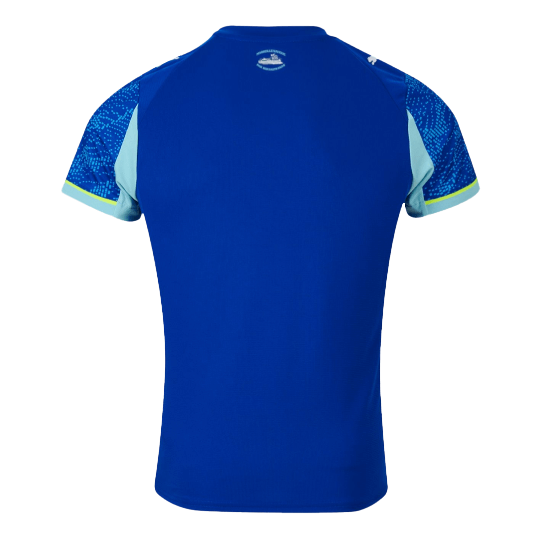 Olympique Marseille Derde Shirt 2025/26 Blauw Grote Maat
