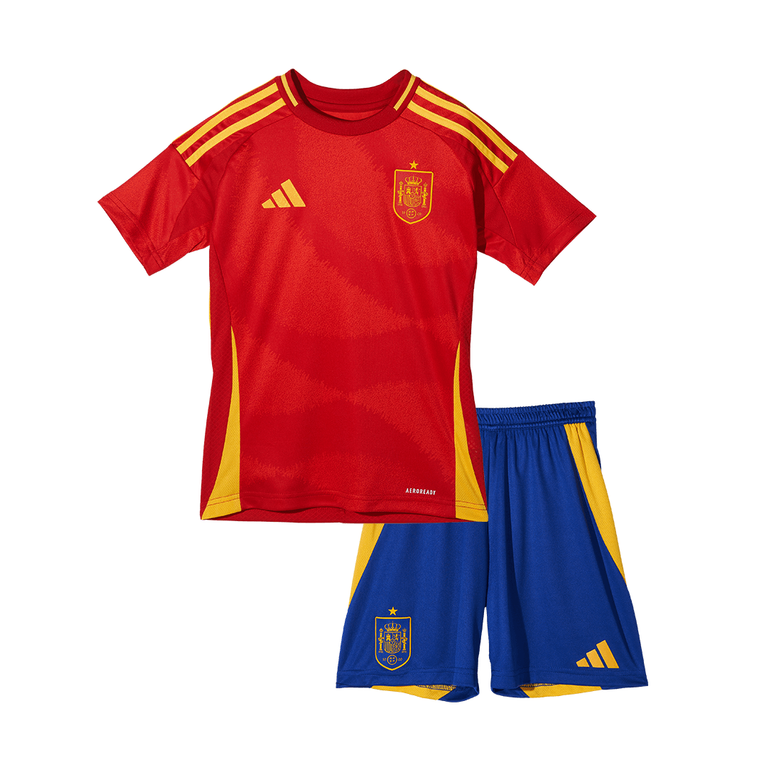 Espagne Domicile Maillot Kit 2024 Junior - Mon Maillot Foot Store