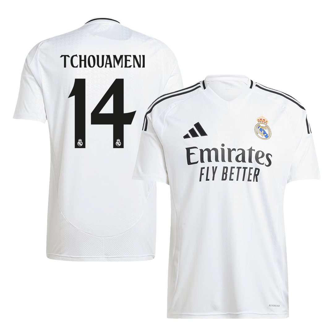 TCHOUAMENI #14 Real Madrid Domicile Maillot 2024/25 - Super