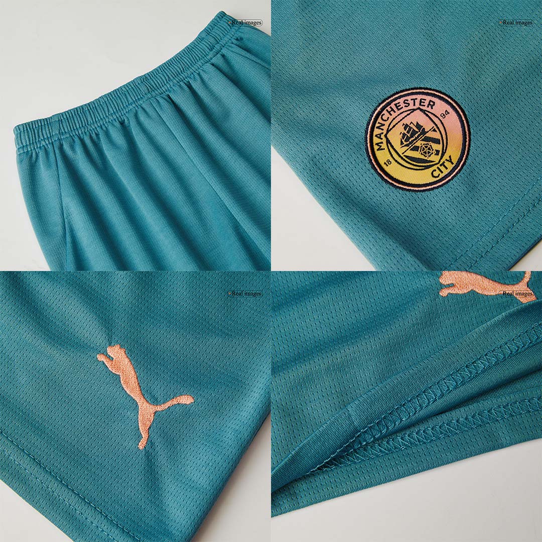Manchester City Fourth Maillot Kit 2024/25 - Definitely City (UCL) Enfant