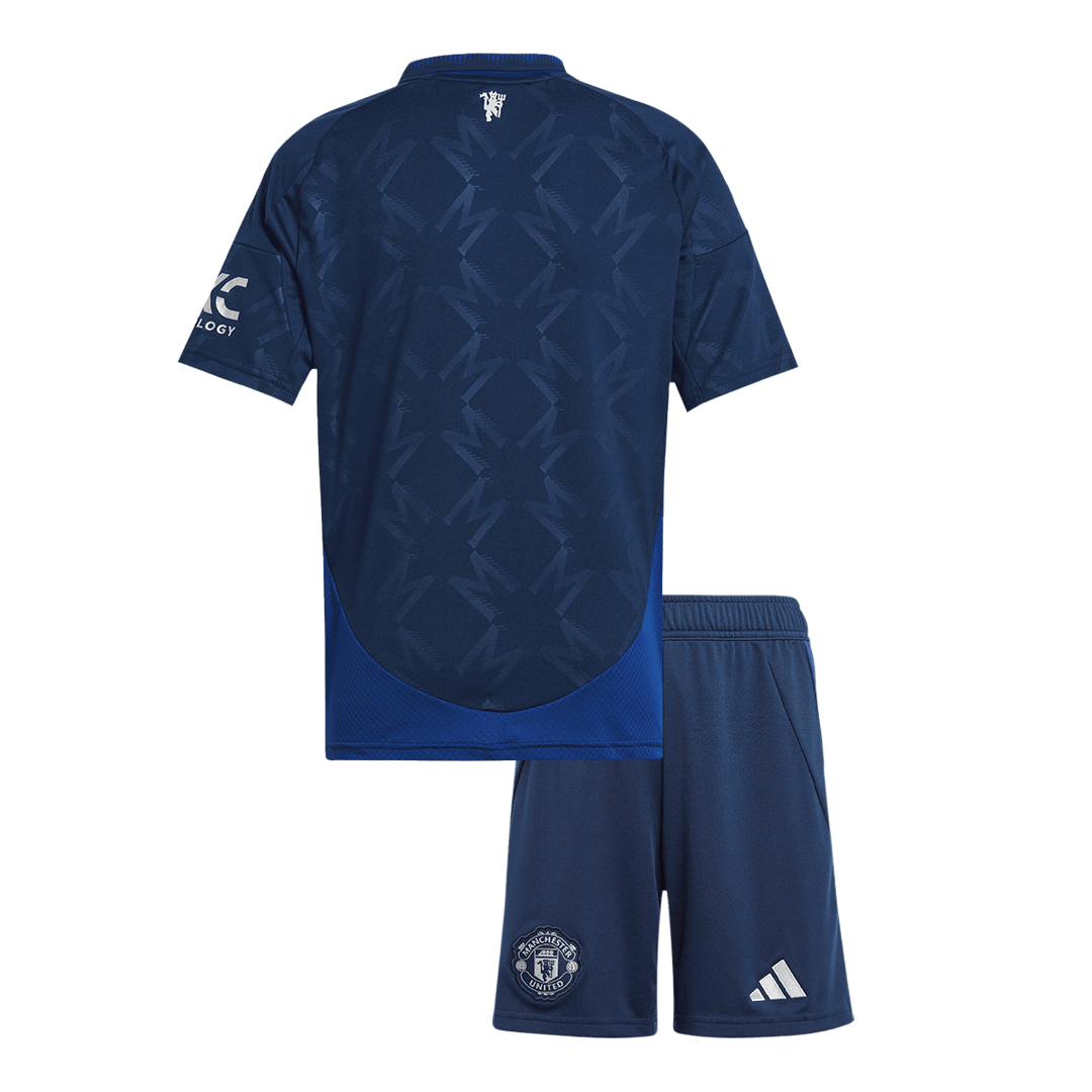 Manchester United Extérieur Maillot Kit 2024/25 Enfant - Mon Maillot Foot Store