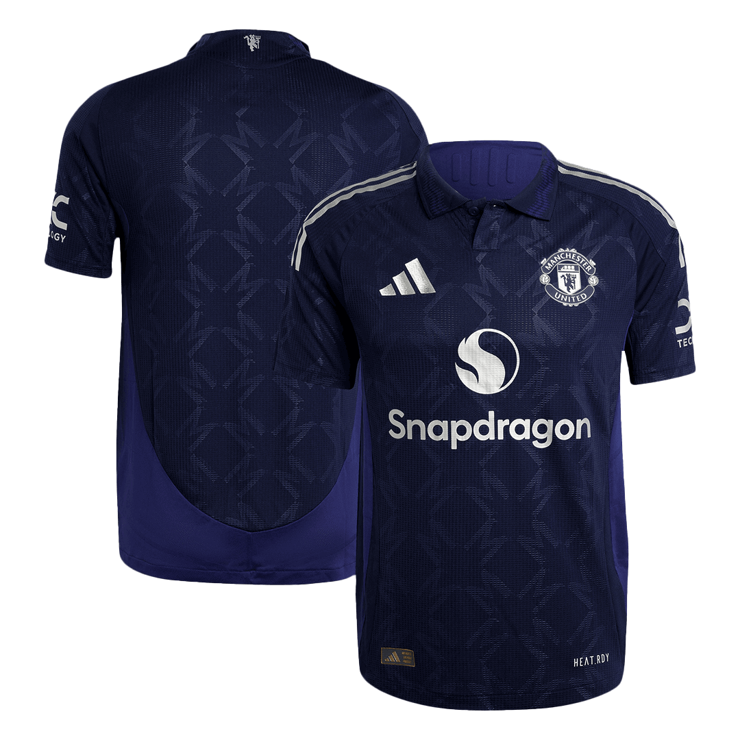 Manchester United Extérieur Maillot 2024/25 Authentique Grande Taille