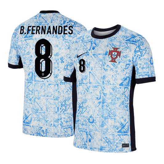 B.FERNANDES #8 Portugal Extérieur Maillot 2024 - Mon Maillot Foot Store
