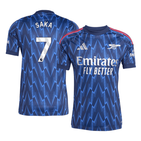 SAKA #7 Arsenal Extérieur Maillot 2025/26