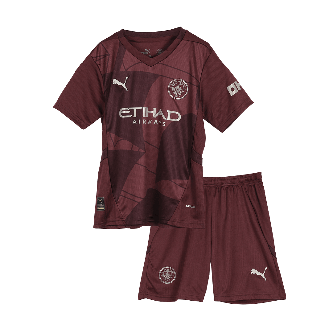 Manchester City Third Maillot Kit 2024/25 Enfant
