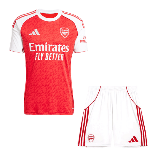 Arsenal Domicile Maillot Kit 2025/26 Rouge
