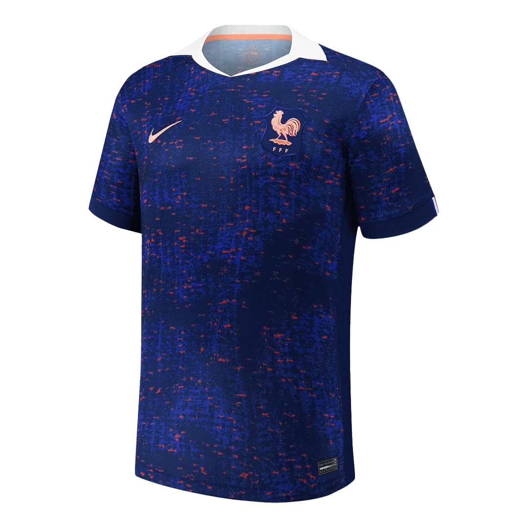 France Domicile Maillot 2025 - Euro Féminin Grande Taille