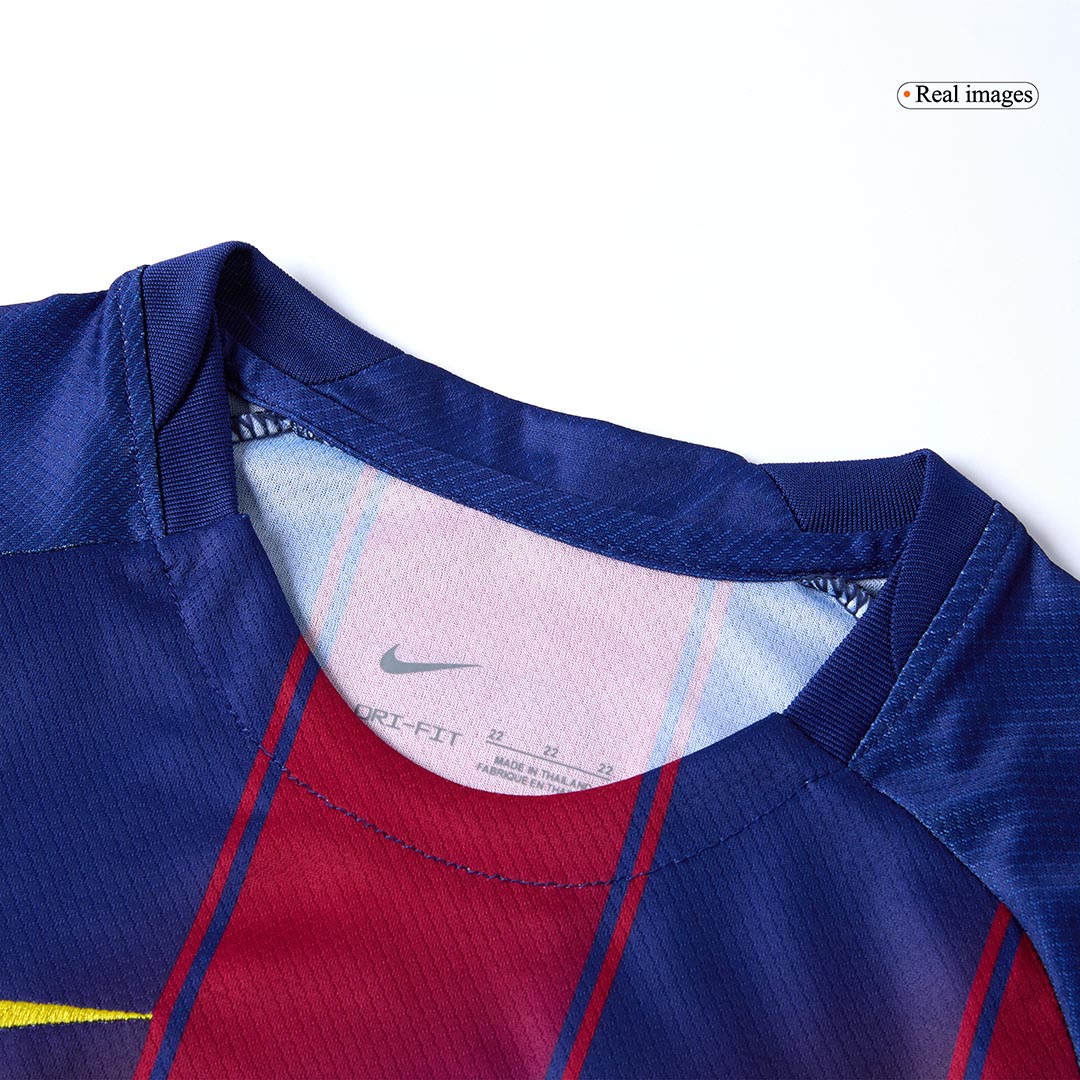 Barcelone Domicile Maillot Kit 2025/26 Enfant Rouge et Bleu