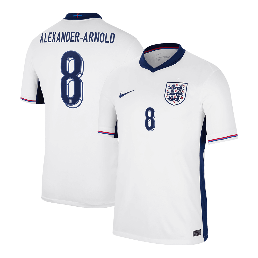 Maillot de Foot ALEXANDER-ARNOLD #8 Angleterre Domicile Maillot 2024 - Super