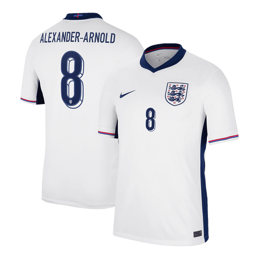 Maillot de Foot ALEXANDER-ARNOLD #8 Angleterre Domicile Maillot 2024 - Super
