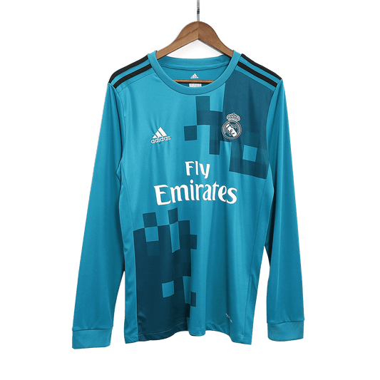 Retro Real Madrid Third Maillot Manches Longues 2017/18