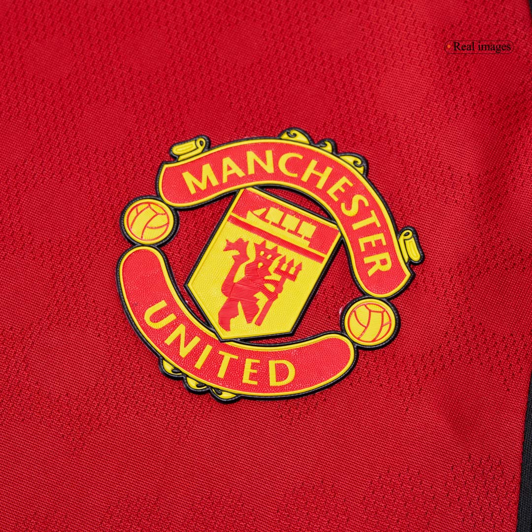 ŠEŠKO #30 Manchester United Domicile Maillot 2025/26 Rouge Authentique