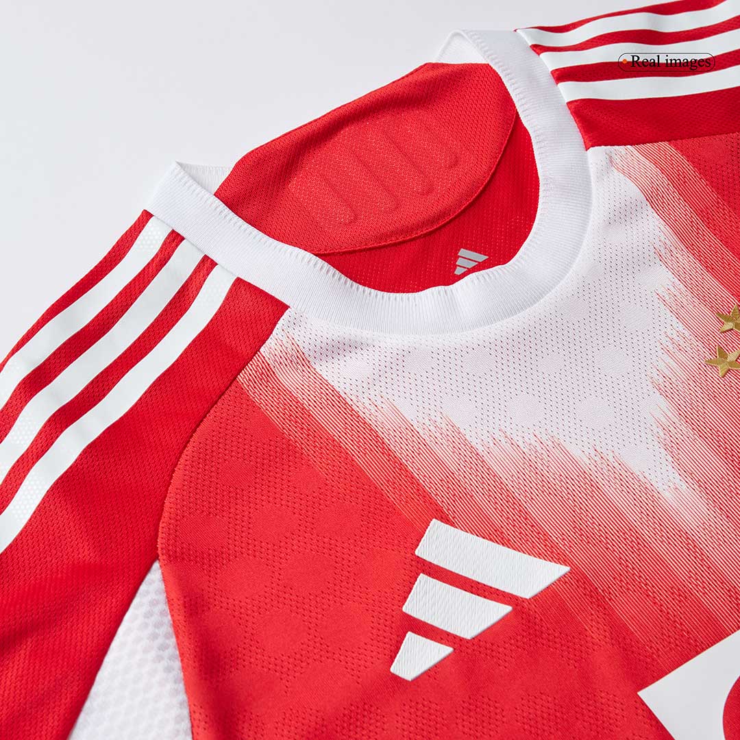 UPAMECANO #2 Munich Domicile Maillot 2025/26 Rouge Authentique