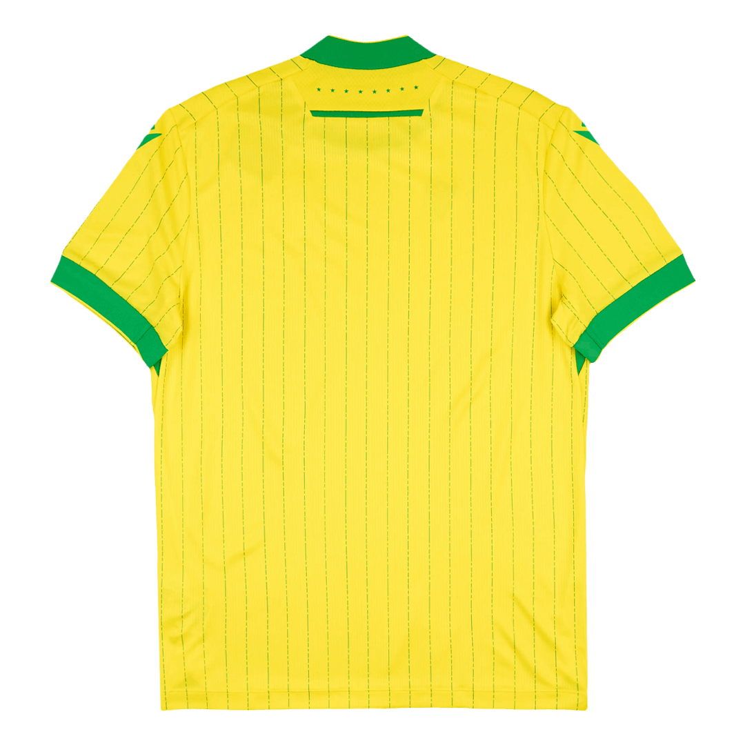 FC Nantes Domicile Maillot 2025/26 Jaune Grande Taille