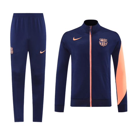 Barcelone Veste de Football Kit 2025/26 Navy&Orange