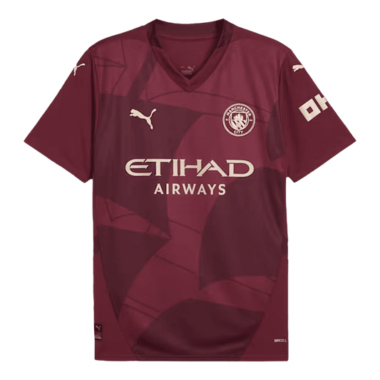 Manchester City Third Maillot 2024/25 Grande Taille