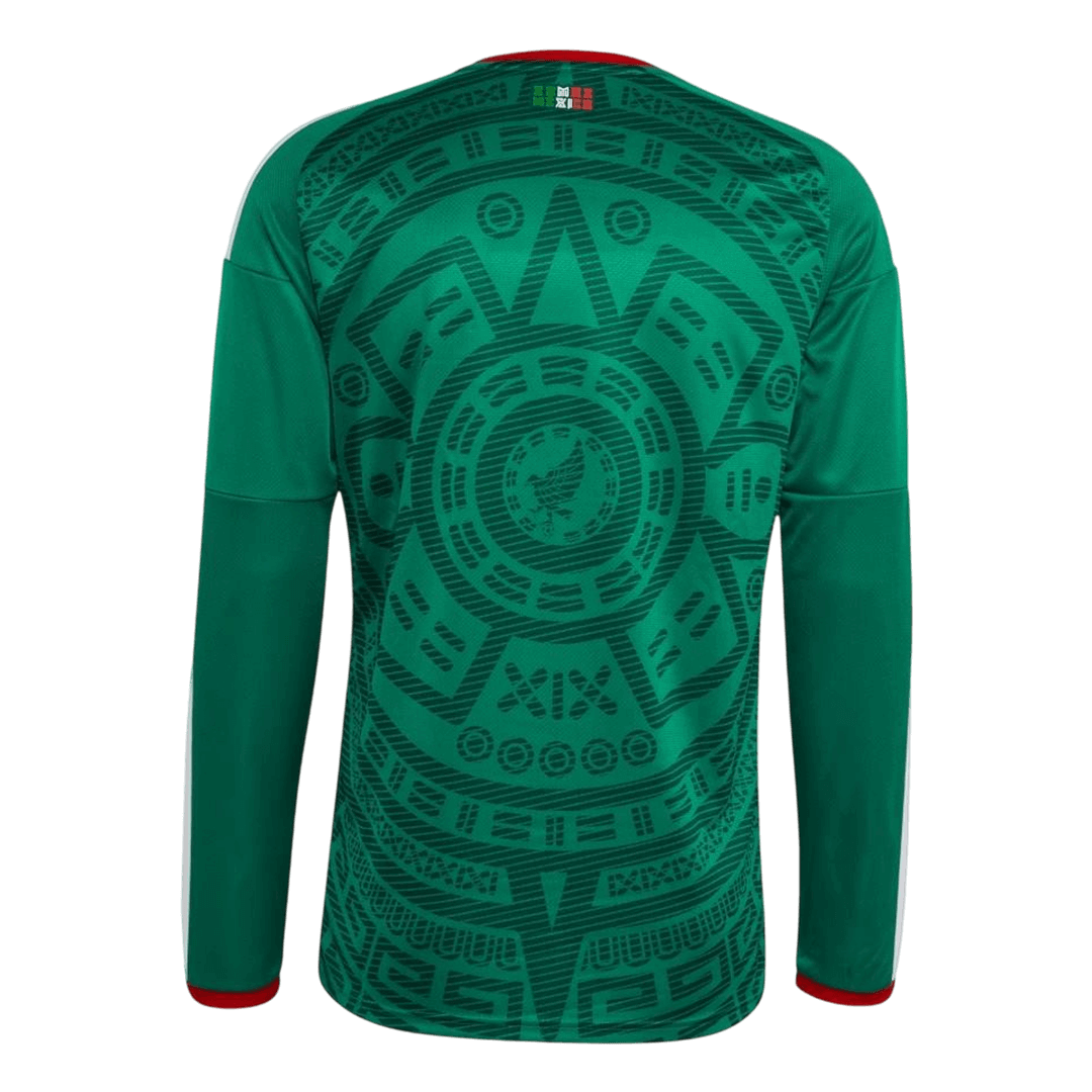 Mexique Domicile Maillot Manches Longues - Coupe du Monde 2026 Vert