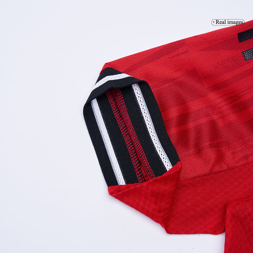 B.FERNANDES #8 Manchester United Domicile Maillot 2025/26 Authentique