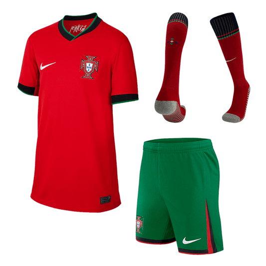 Portugal Domicile Maillot Kit 2024 Junior - Mon Maillot Foot Store