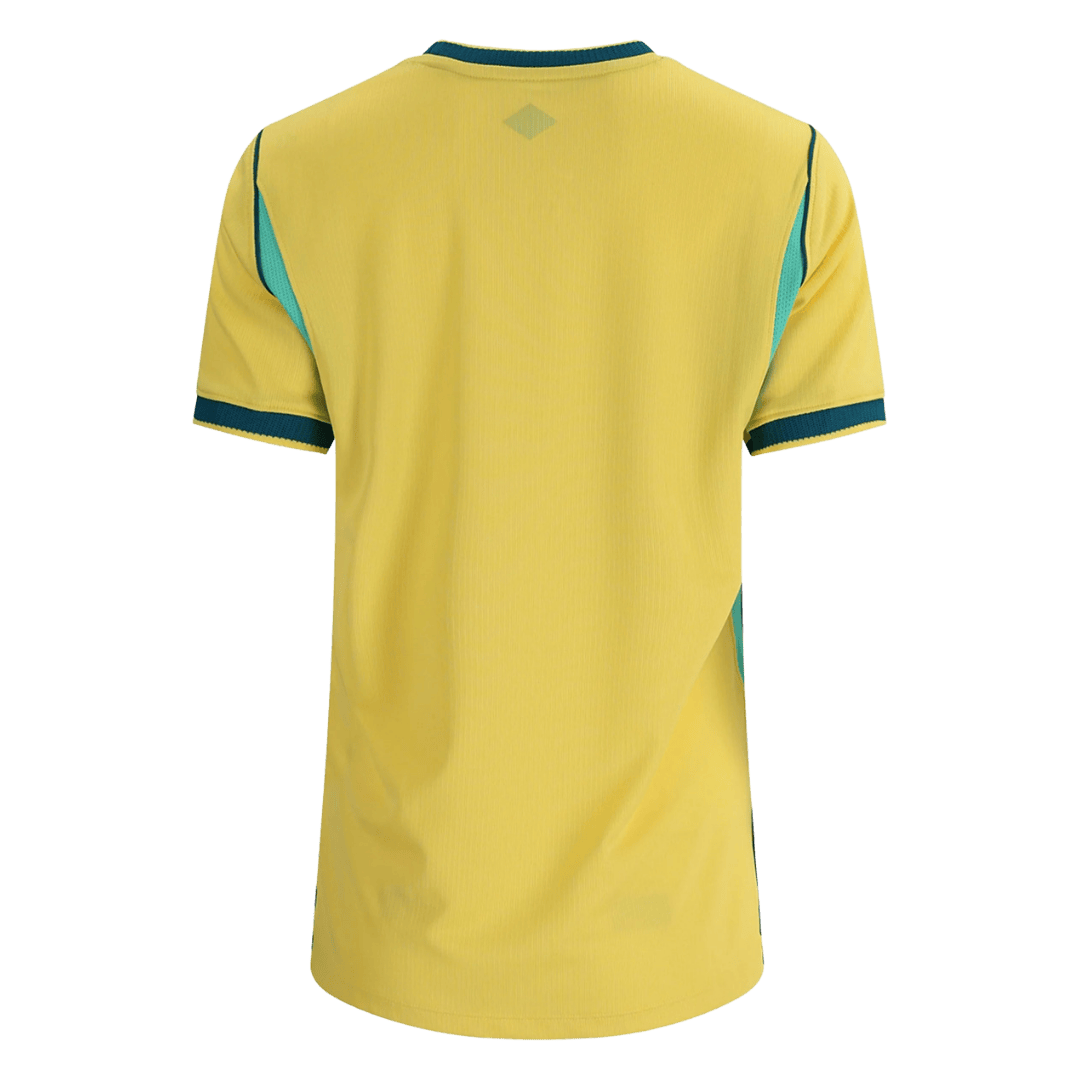 Vrouwen Brazilië Thuisshirt - Wereldkampioenschap 2026 Geel