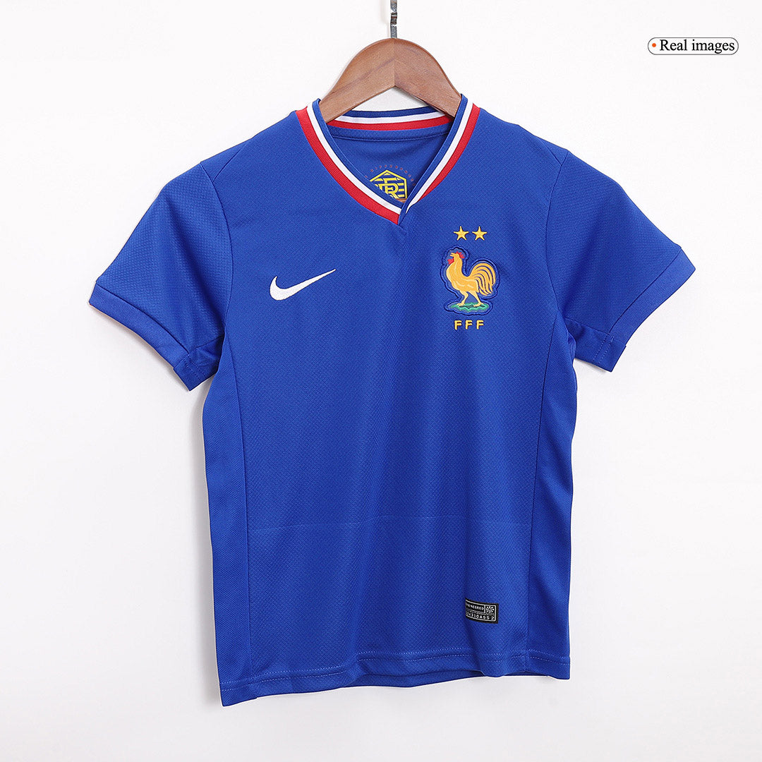 France Domicile Maillot Kit 2024 Enfant - Mon Maillot Foot Store