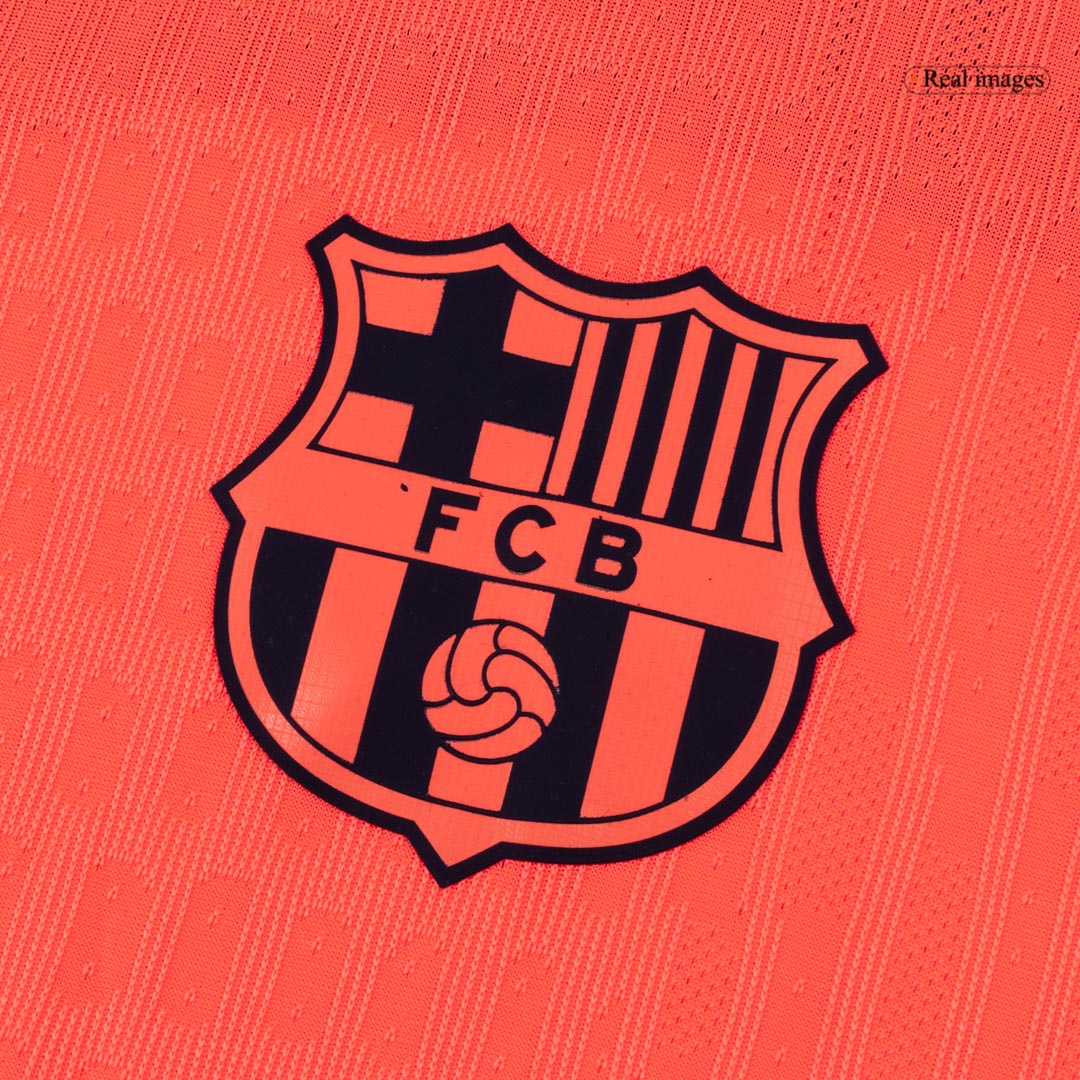 ROONY #28 Barcelone Third Maillot 2025/26 Orange Joueur