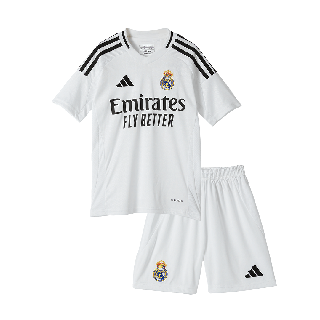 Real Madrid Domicile Maillot Kit 2024/25 Enfant - Mon Maillot Foot Store