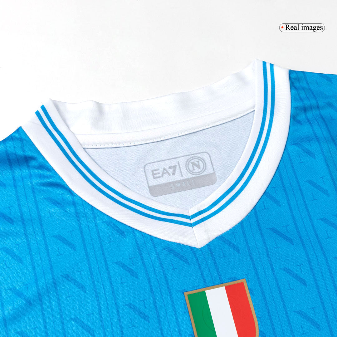 DE BRUYNE #11 Naples Domicile Maillot 2025/26 Bleu