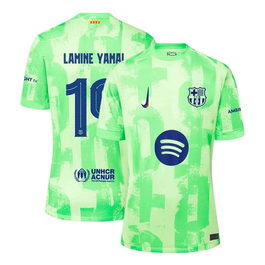 LAMINE YAMAL #19 Barcelone Third Maillot 2024/25 UCL(Spotify Logo Without Text) - Super - Mon Maillot Foot Store