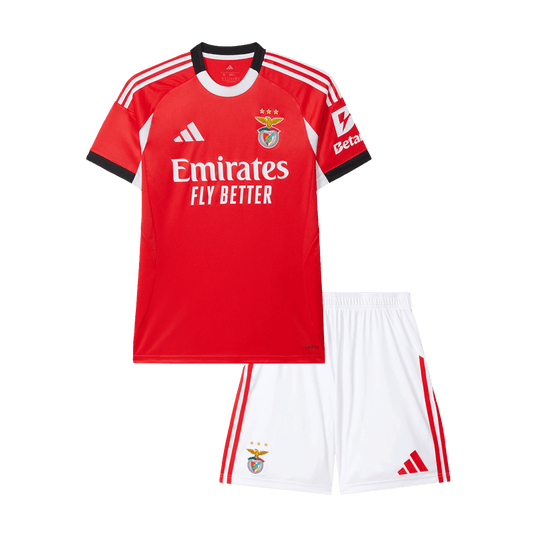 Lisbonne Domicile Maillot Kit 2025/26 Enfant Rouge