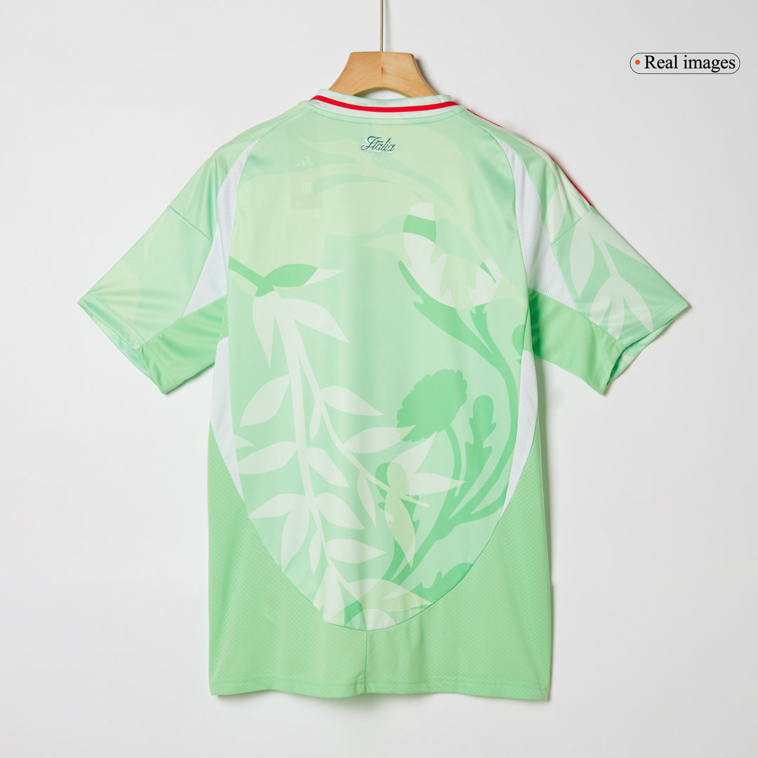 Italie Extérieur Maillot 2025 - Euro Féminin Grande Taille