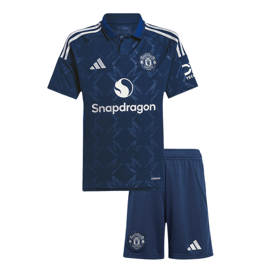 Manchester United Extérieur Maillot Kit 2024/25 Enfant - Mon Maillot Foot Store