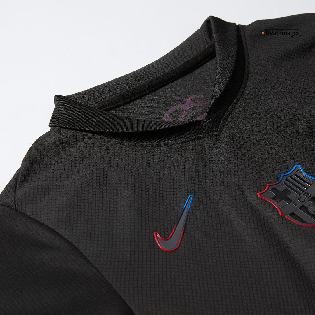 Barcelone Extérieur Maillot Kit 2024/25 - Spotify Logo Without Text Junior - Mon Maillot Foot Store