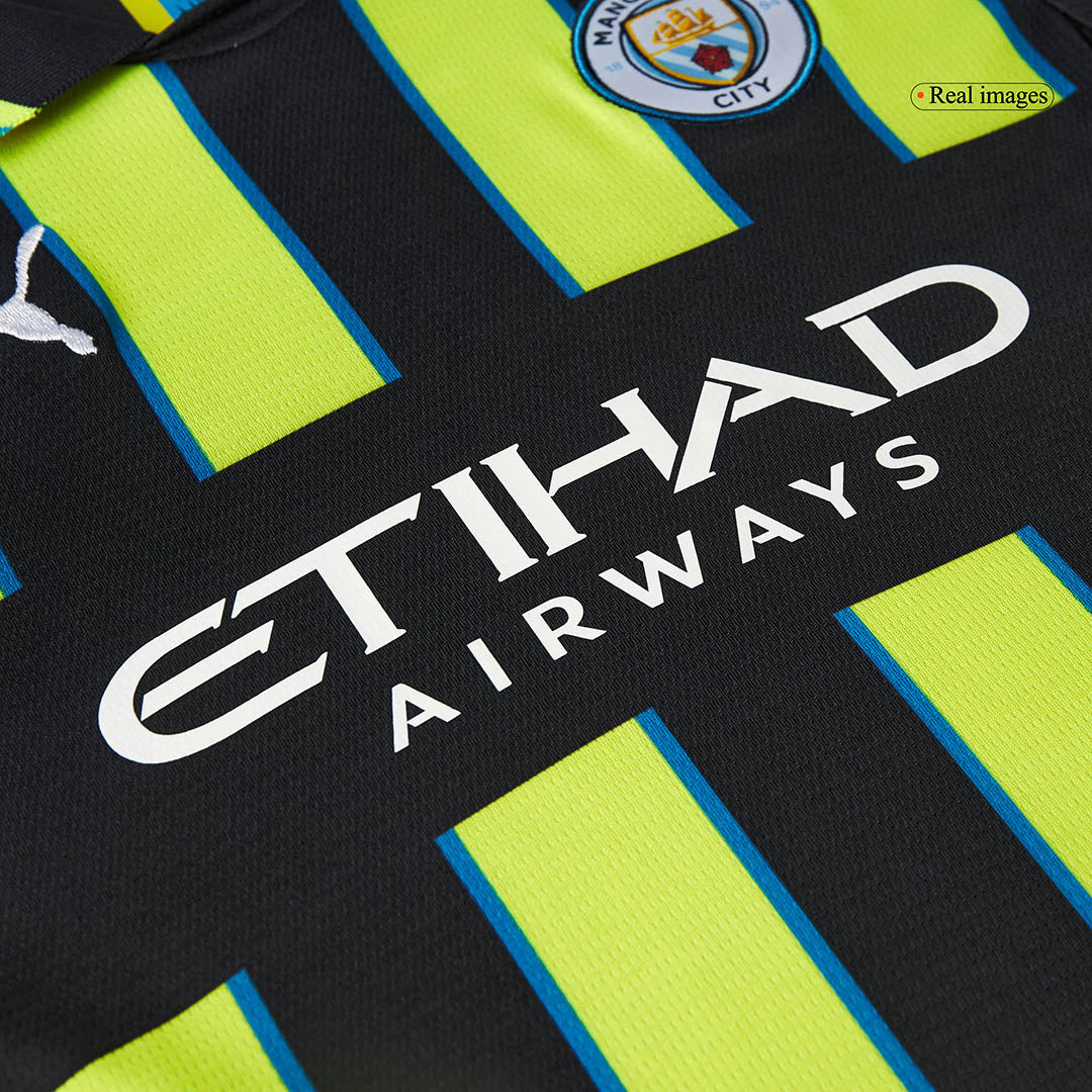 Manchester City Extérieur Maillot Kit 2024/25 Enfant