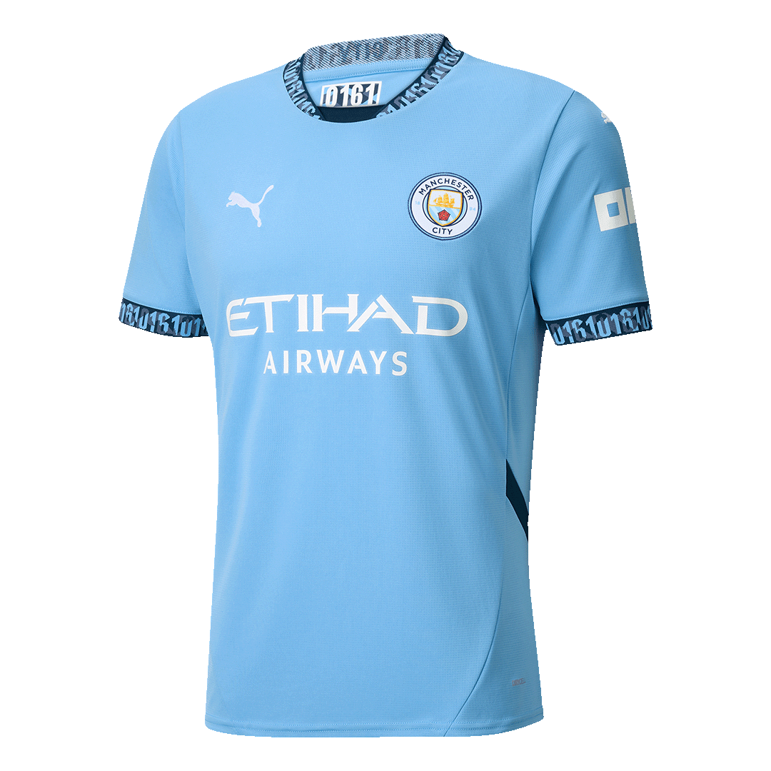 Manchester City Domicile Maillot 2024/25 - Super Grande Taille