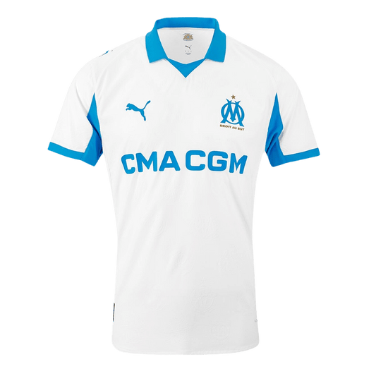 Olympique de Marseille Domicile Maillot 2025/26 Blanc Authentique