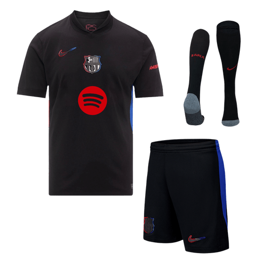 Barcelone Extérieur Maillot Kit 2024/25 - Spotify Logo Without Text