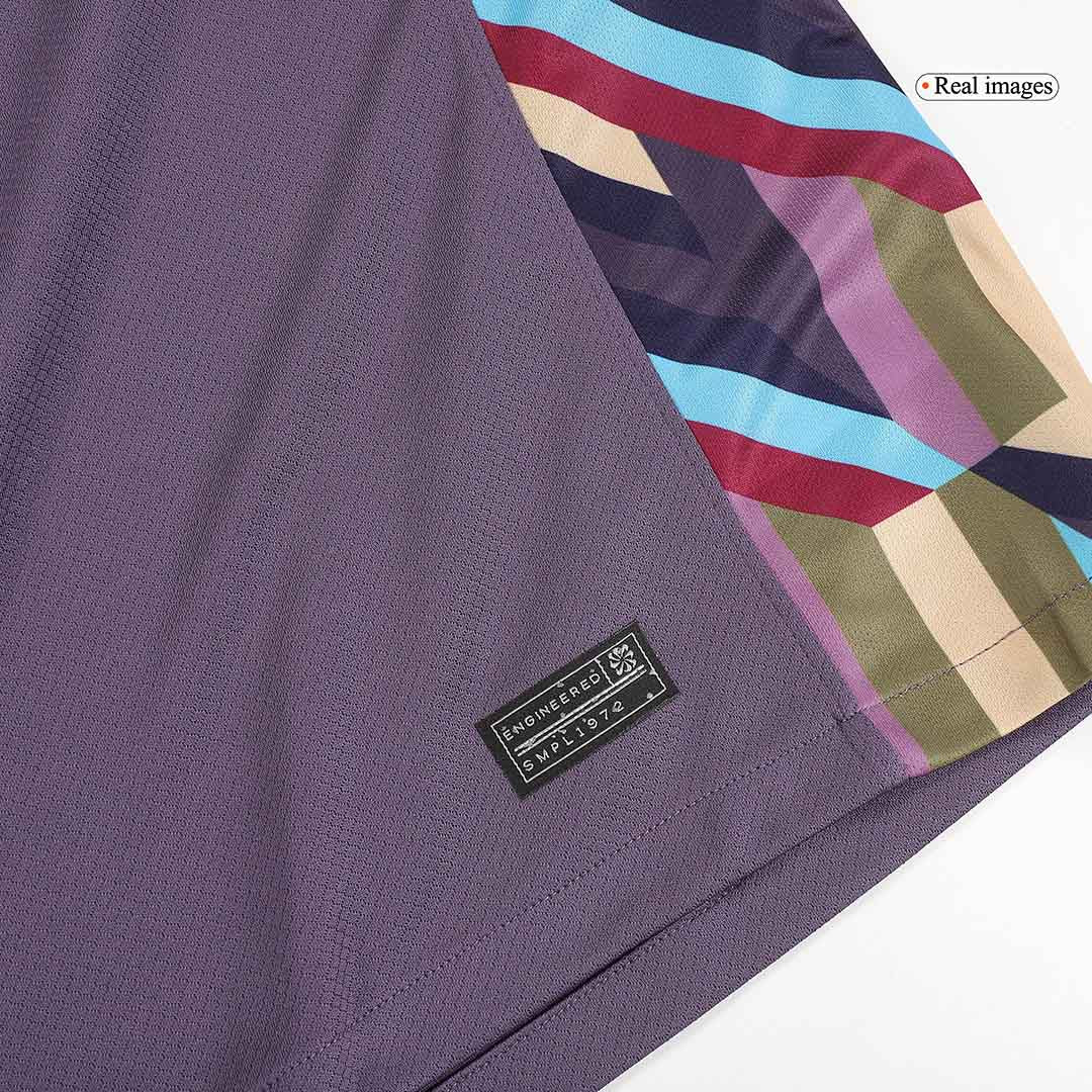 Maillot de Foot SAKA #7 Angleterre Extérieur Maillot 2024 - Super