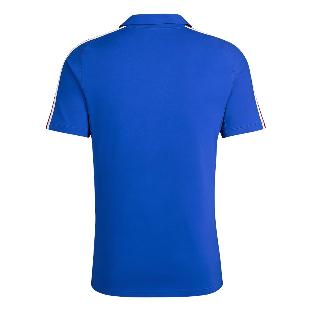 Retro Frankrijk Thuisshirt 1984 Blauw