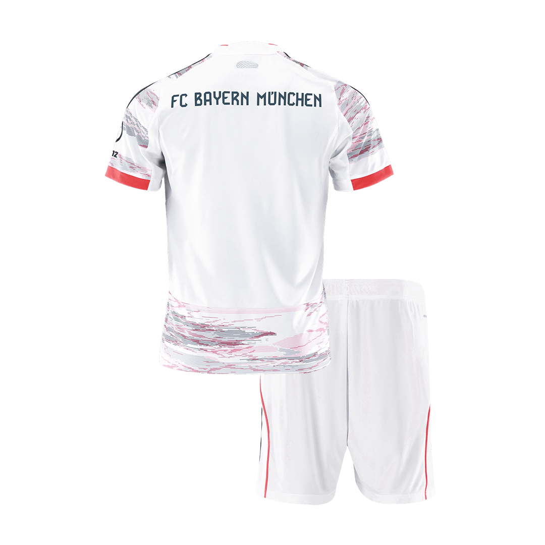 Munich Extérieur Maillot Kit 2025/26 Enfant Blanc