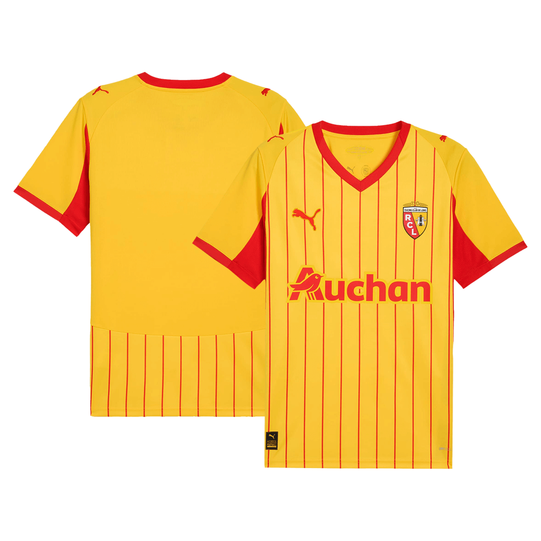 RC Lens Domicile Maillot 2025/26 Red&Yellow Grande Taille